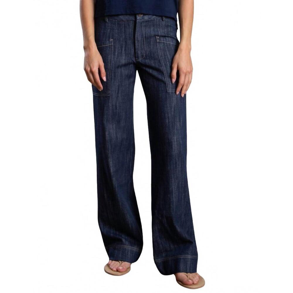 NEW PHARAOH aiden mid-rise pant in denim night